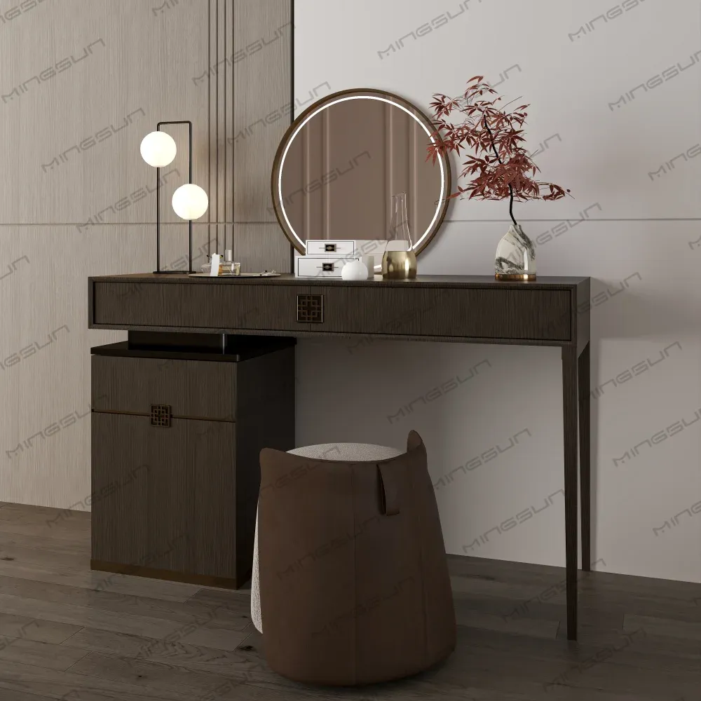 luxury-bedroom-vanity-area-with-ambient-lighting-decorative-plant-and-minimalist-design - MINGSUN luxury-bedroom-vanity-area-with-ambient-lighting-decorative-plant-and-minimalist-design - MINGSUN