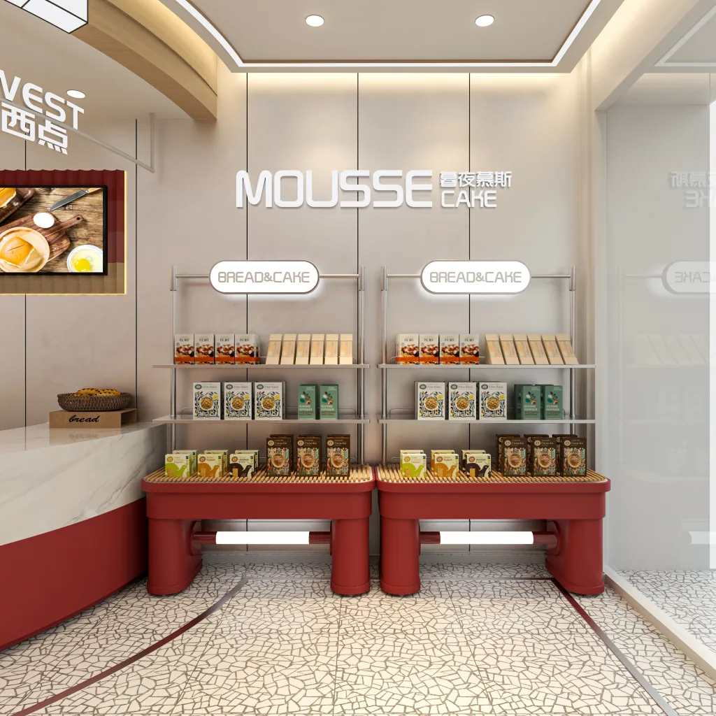Bakery Retail Solution | Ruby & Cream Display System by MINGSUN