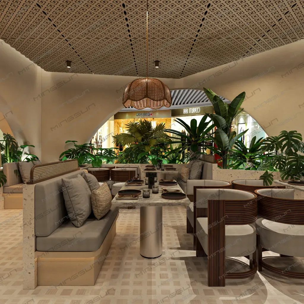 Atrea Custom Tropical Dining Collection | Custom Tropical Bohemian Dining by MINGSUN
