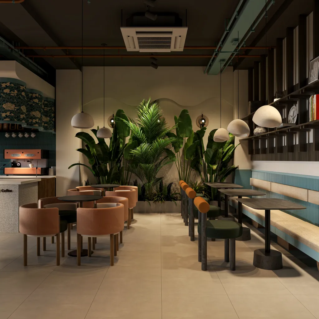 Complete Cafe, Lounge Interior Solution – Whimsy & Texture by MINGSUN