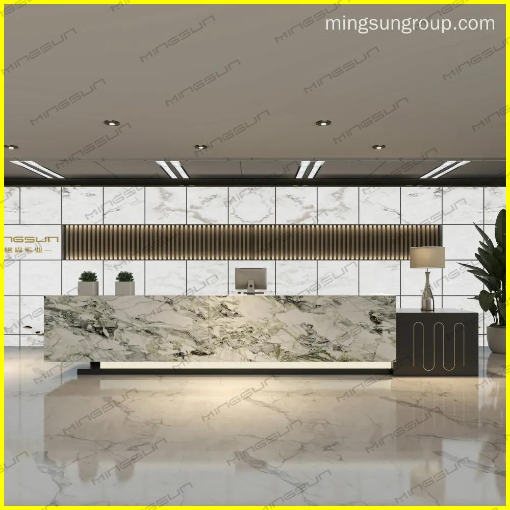 luxury-hotel-lobby-reception-area-with-marble-countertop-and-backlit-wall-design - MINGSUN