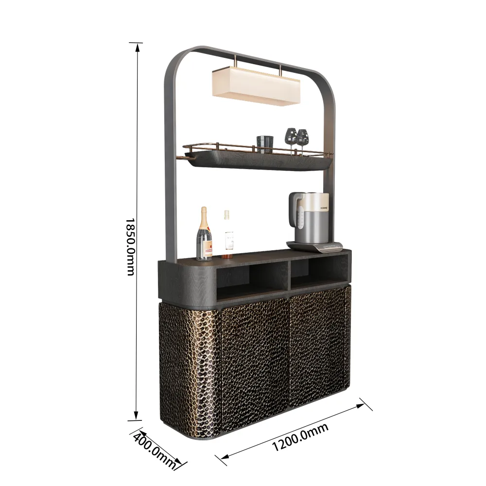 luxury-hotel-mini-bar-unit-1200mm-wide-with-textured-metal-doors-and-led-light