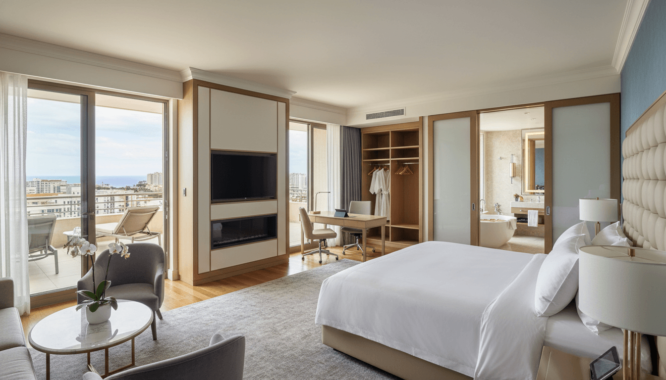 Luxury Hotel Room Layouts