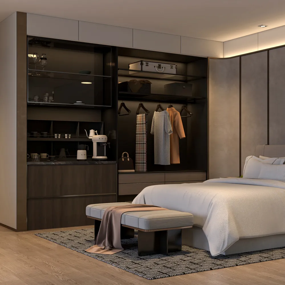 luxury-hotel-suite-interior-with-integrated-wardrobe-and-minibar-for-guest-comfort