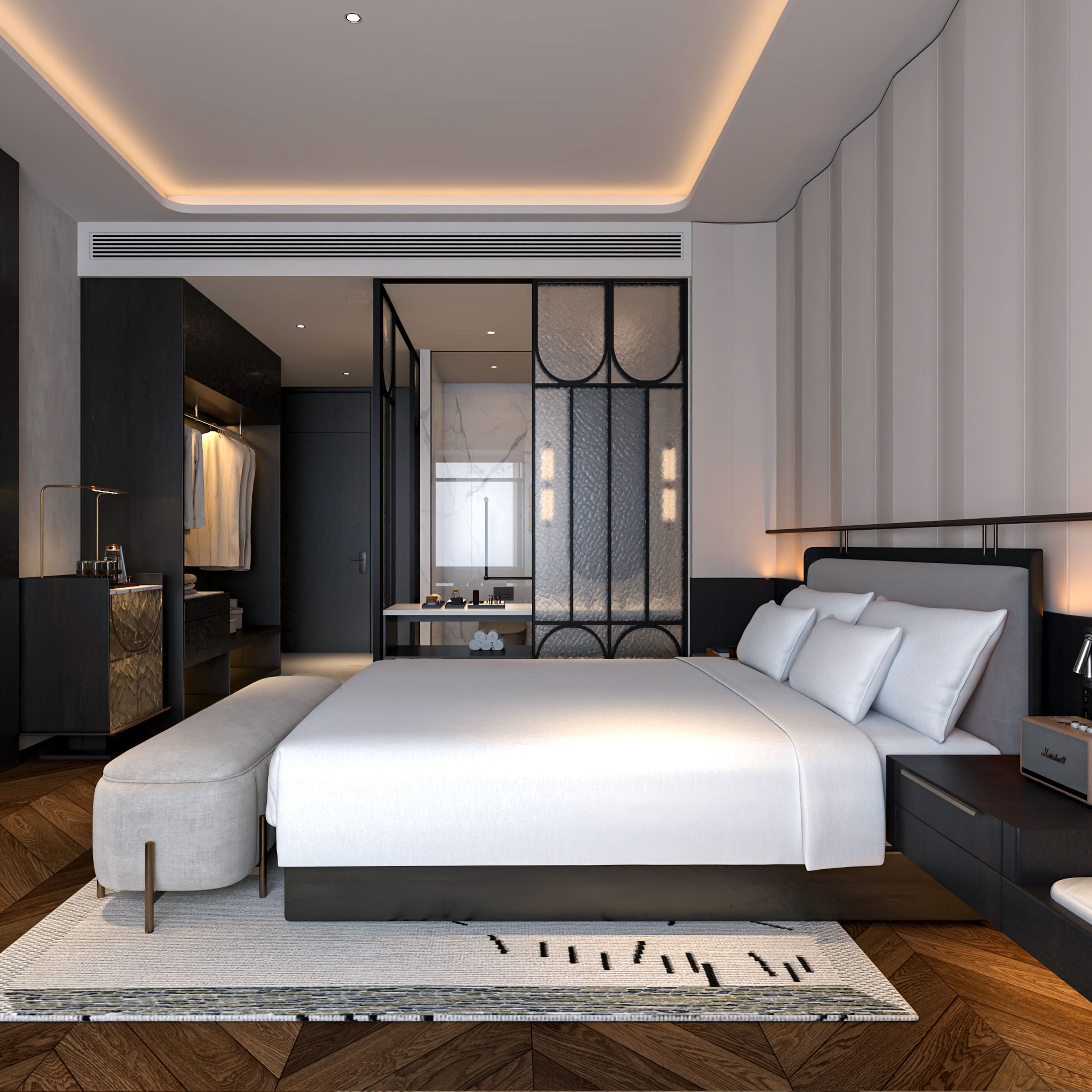 Mingsun Modern Luxury Hotel Room Furniture Series (5)