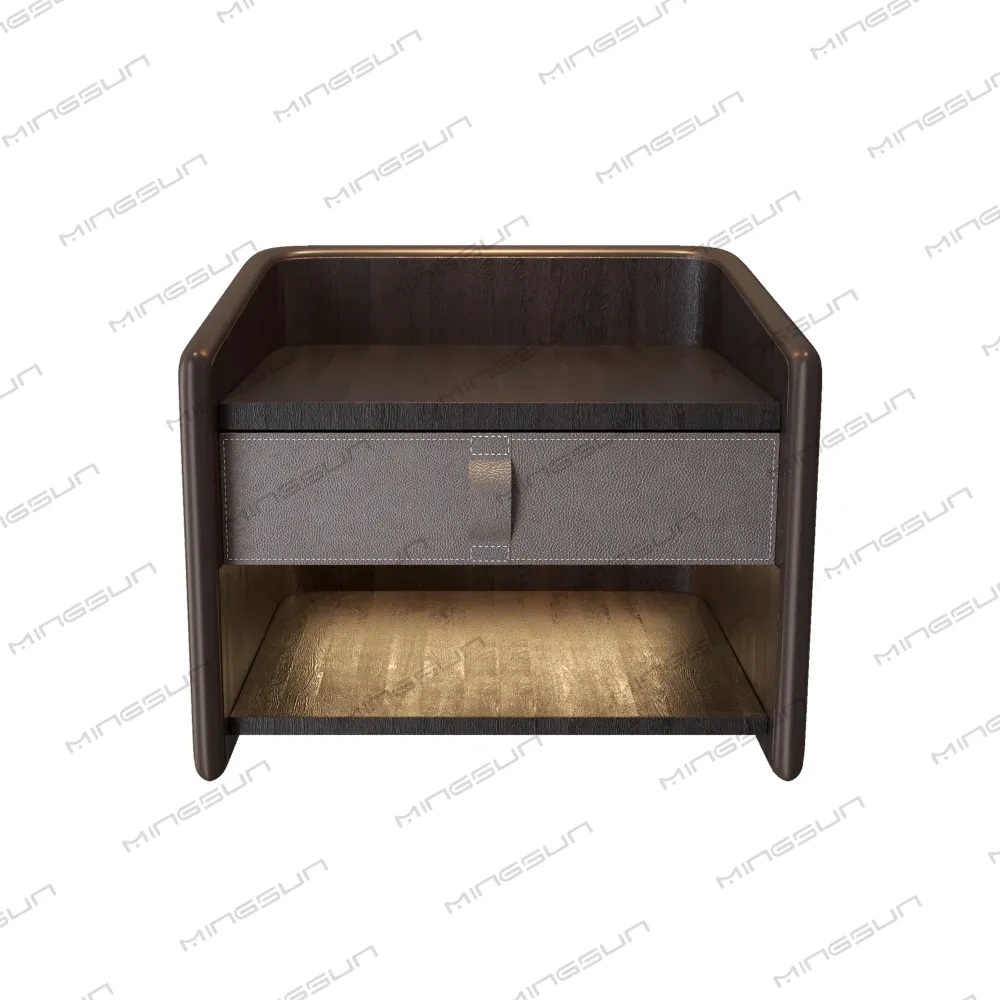 modern-commercial-bedside-table-with-drawer-and-open-storage-compartment - MINGSUN modern-commercial-bedside-table-with-drawer-and-open-storage-compartment - MINGSUN