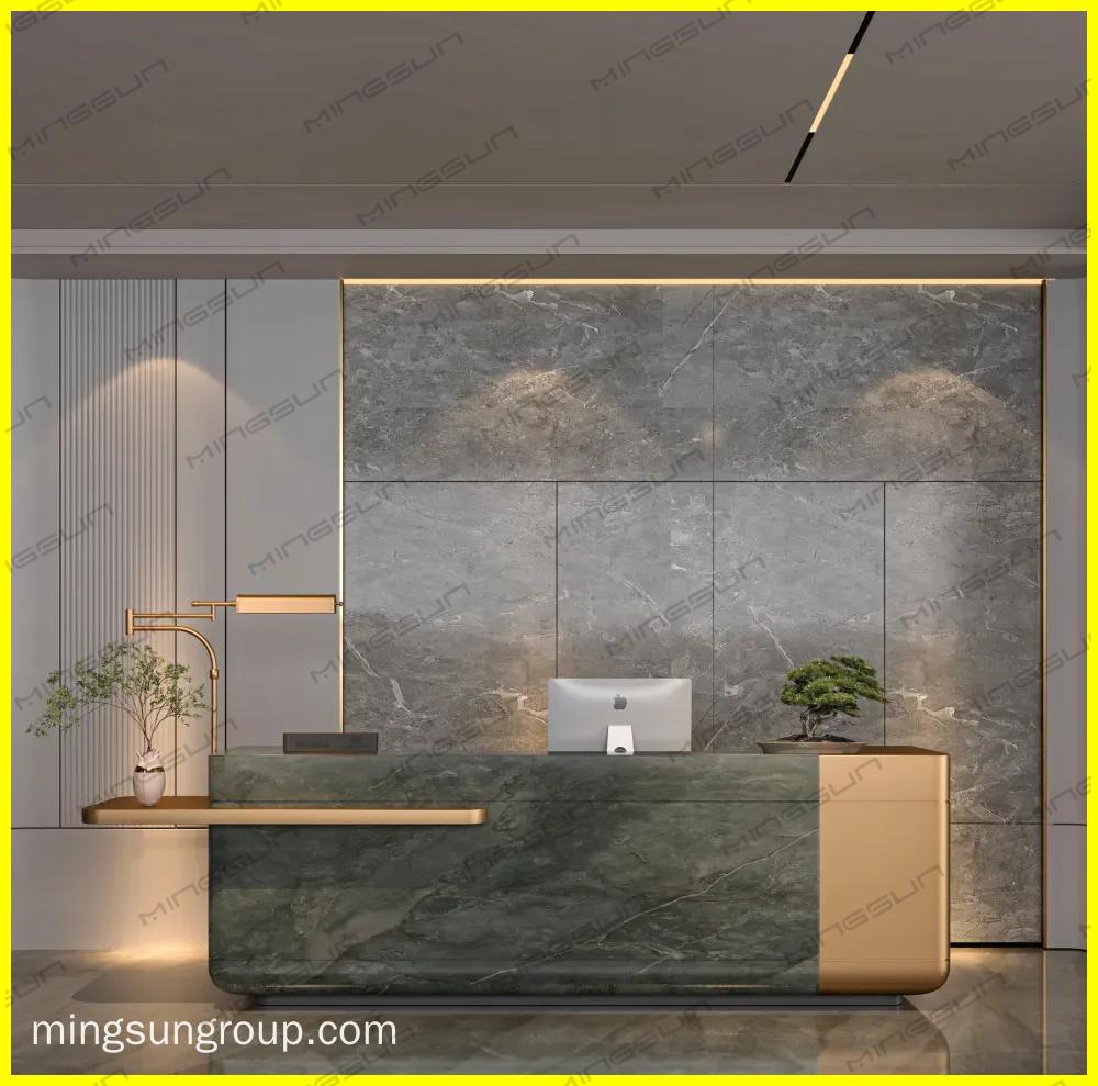modern-hotel-front-desk-in-marble-finish-with-ambient-lighting-for-guest-welcome-area - MINGSUN