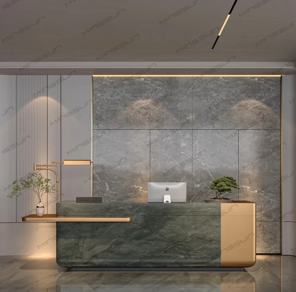 modern-hotel-front-desk-in-marble-finish-with-ambient-lighting-for-guest-welcome-area - MINGSUN modern-hotel-front-desk-in-marble-finish-with-ambient-lighting-for-guest-welcome-area - MINGSUN