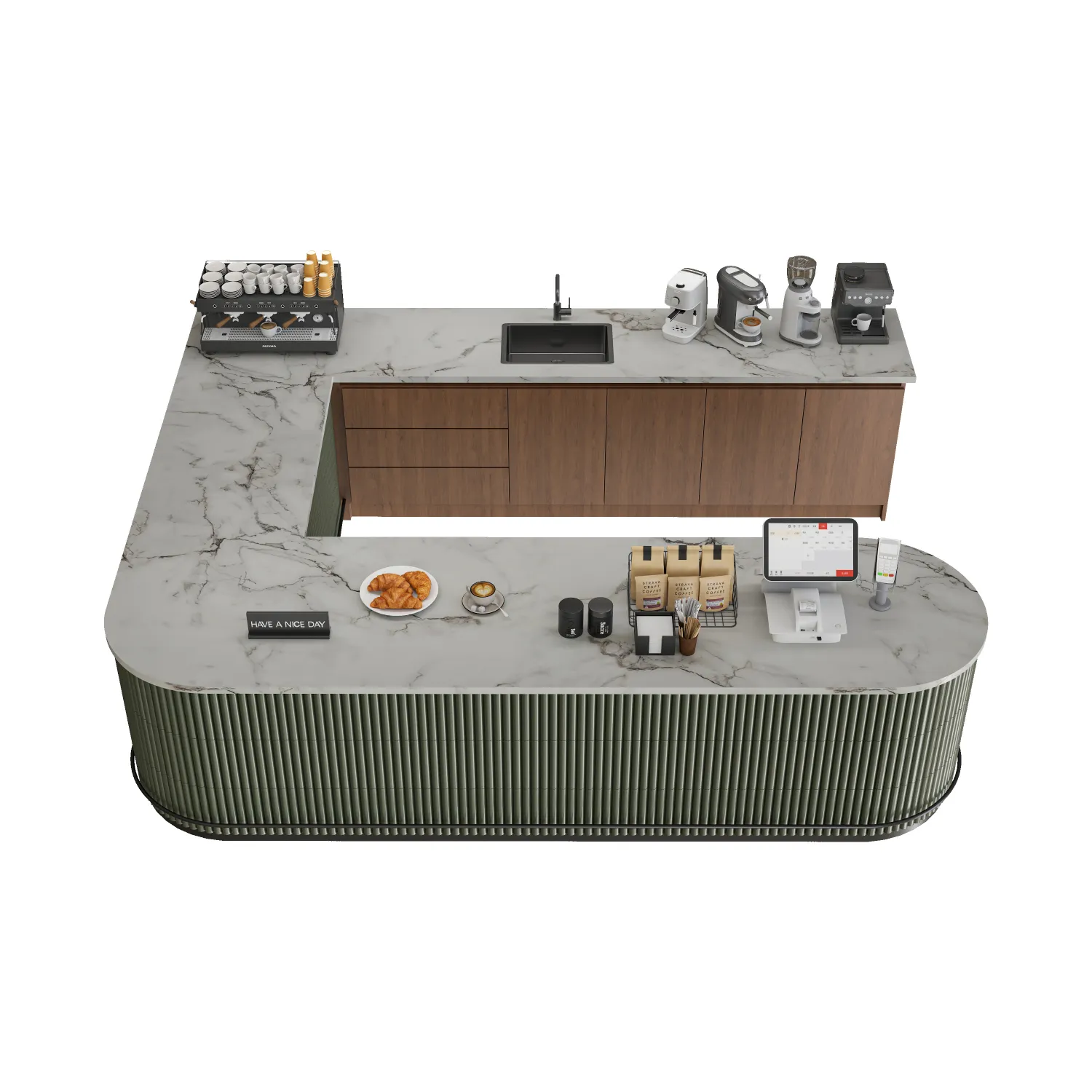 modern-l-shaped-hotel-cafe-counter-with-integrated-espresso-machine