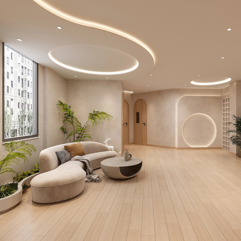 Modern Yoga Studio Furniture & Interior Design - Custom Designed Mats, Seating, Lockers & Wellness Spaces (13) - MINGSUN