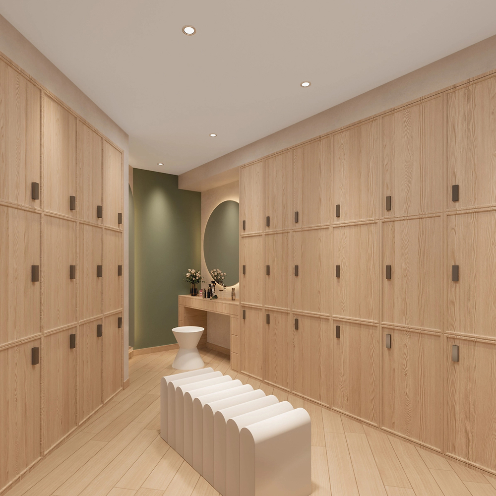 Modern Yoga Studio Furniture & Interior Design - Custom Designed Mats, Seating, Lockers & Wellness Spaces (4) - MINGSUN