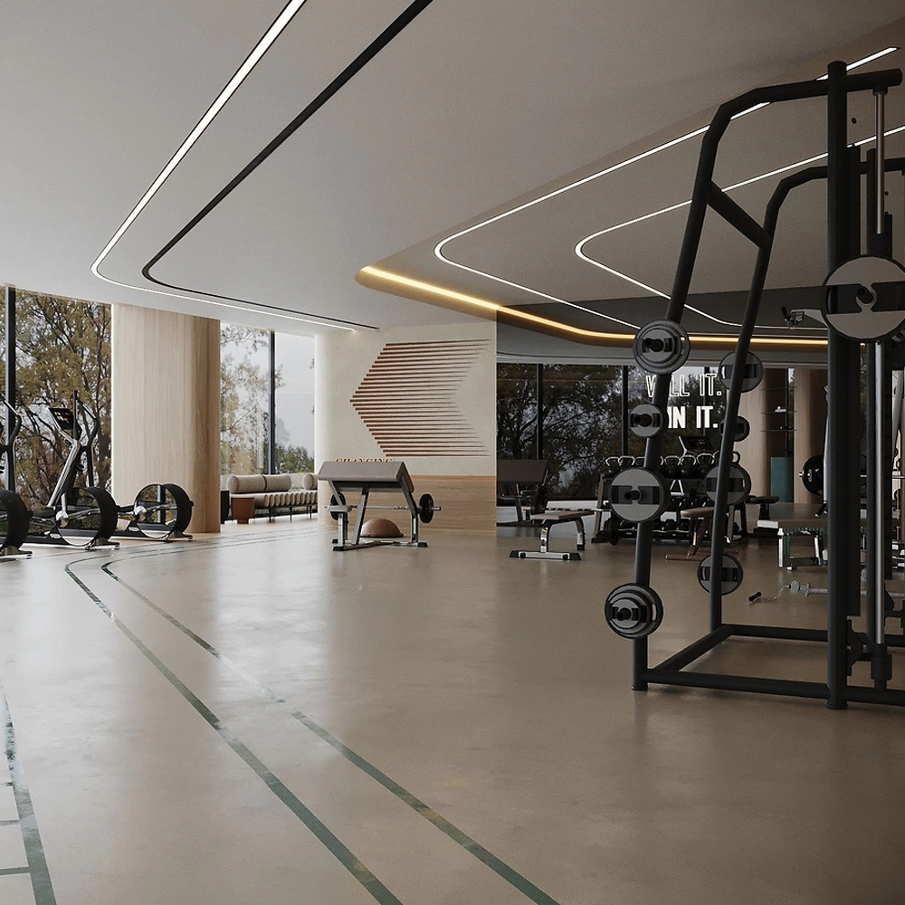 Modern Yoga Studio Furniture & Interior Solution (2) - MINGSUN