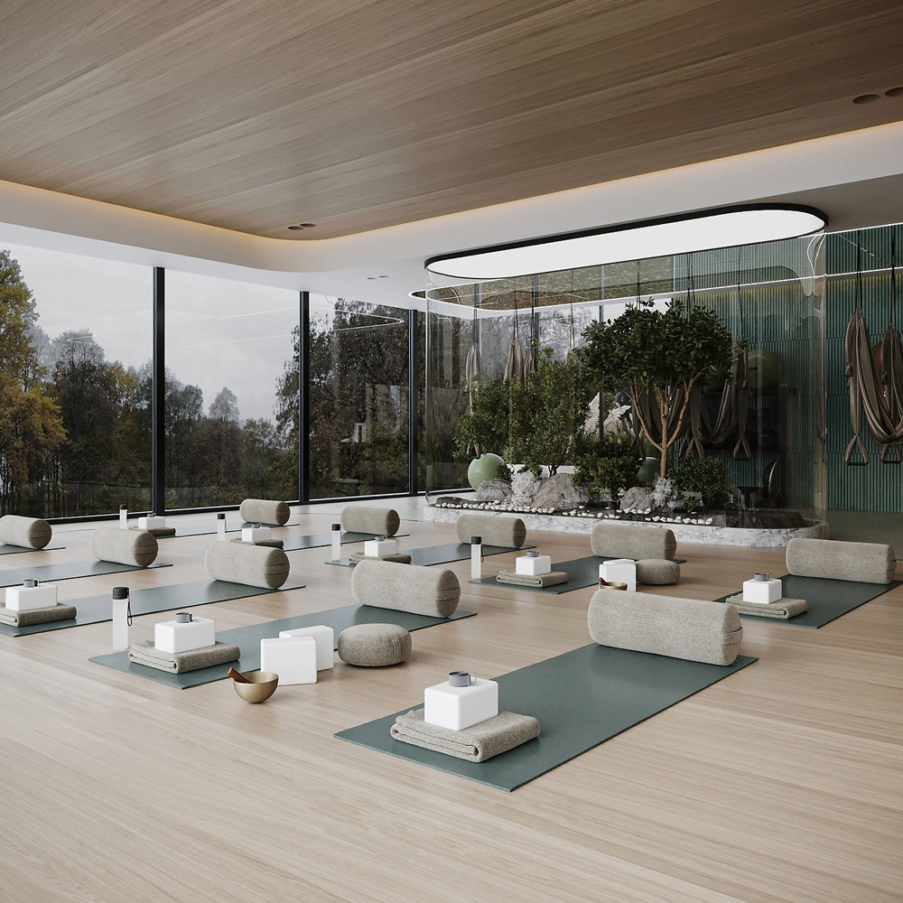 Modern Yoga Studio Furniture & Interior Solution (5) - MINGSUN