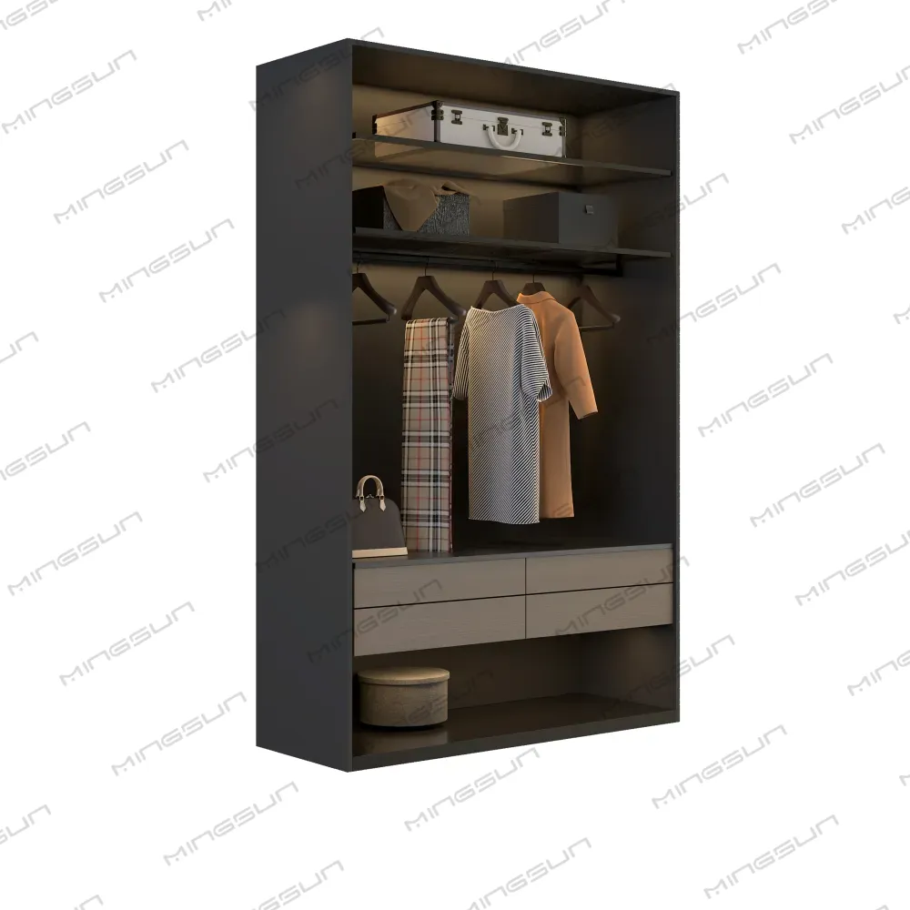 premium-hotel-closet-system-with-hanging-racks-shelves-and-storage-drawers - MINGSUN premium-hotel-closet-system-with-hanging-racks-shelves-and-storage-drawers - MINGSUN
