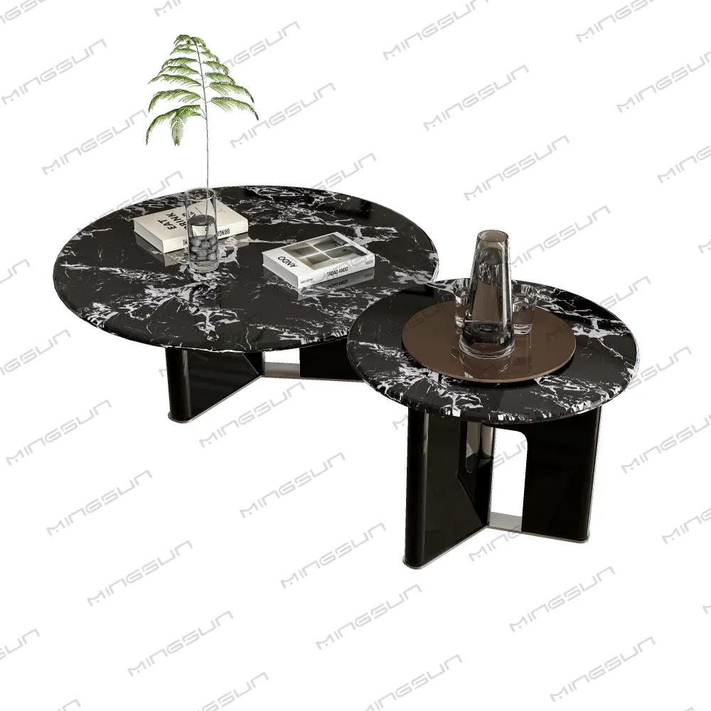 sculptural-black-marble-coffee-tables-contemporary-design - MINGSUN sculptural-black-marble-coffee-tables-contemporary-design - MINGSUN