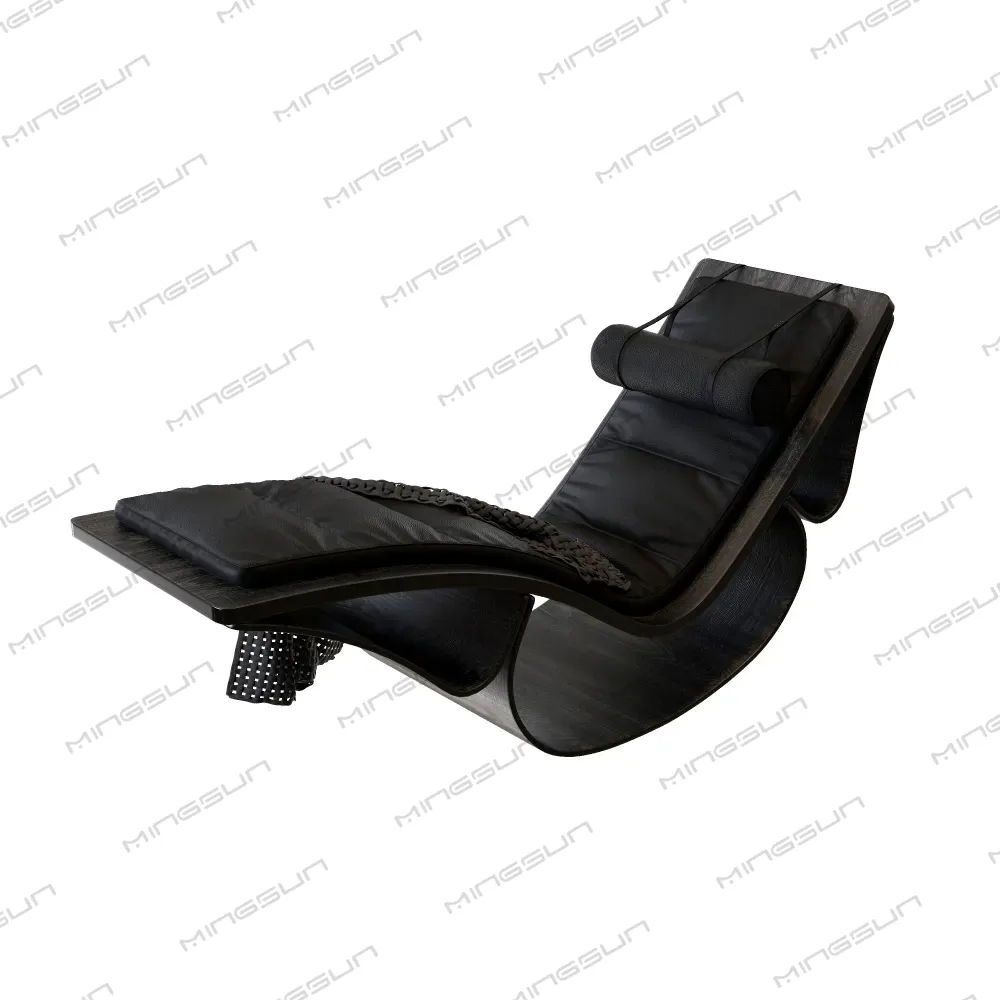 sleek-black-wooden-lounge-chair-with-ergonomic-curve-for-luxury-hotel-guest-relaxation - MINGSUN sleek-black-wooden-lounge-chair-with-ergonomic-curve-for-luxury-hotel-guest-relaxation - MINGSUN