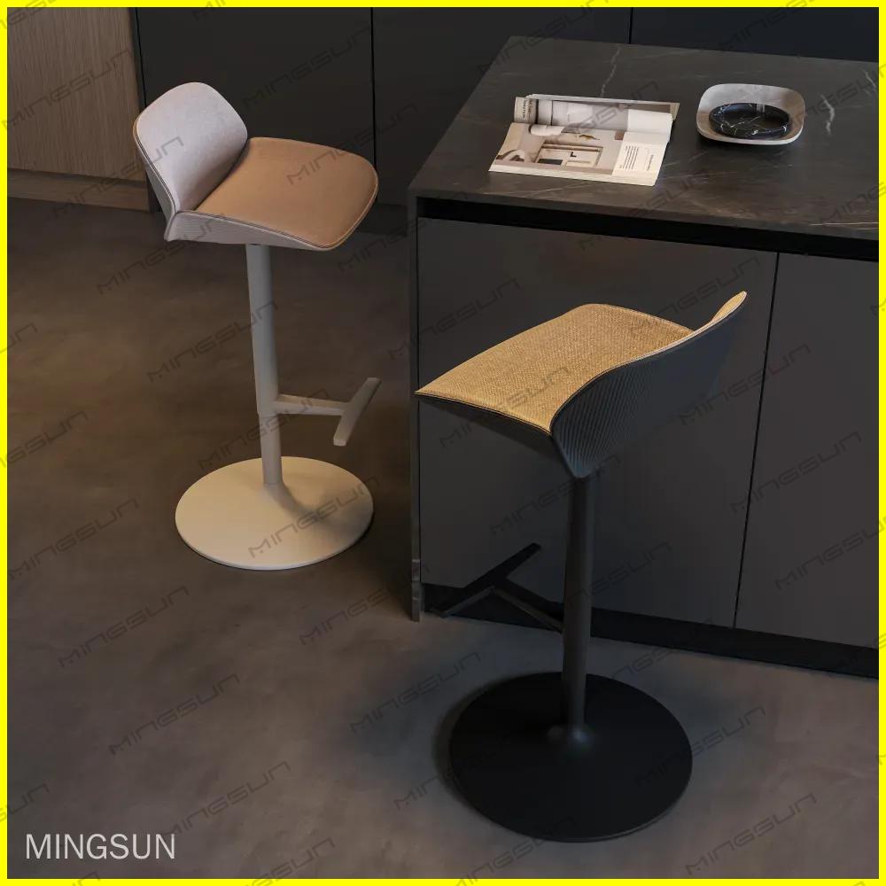 sleek-swivel-counter-chairs-for-serviced-apartments-and-studios - MINGSUN