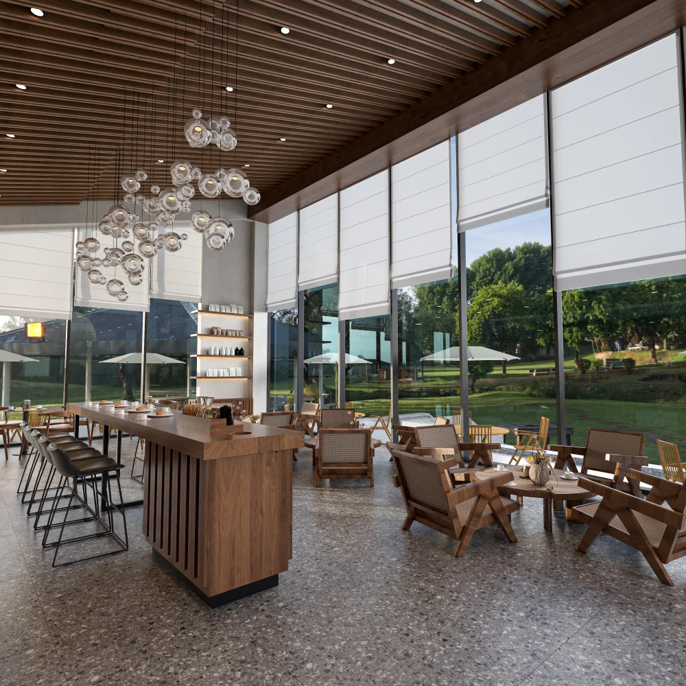 spacious-coffee-shop-interior-with-wooden-furniture-bubble-chandelier-and-large-windows-for-natural-light
