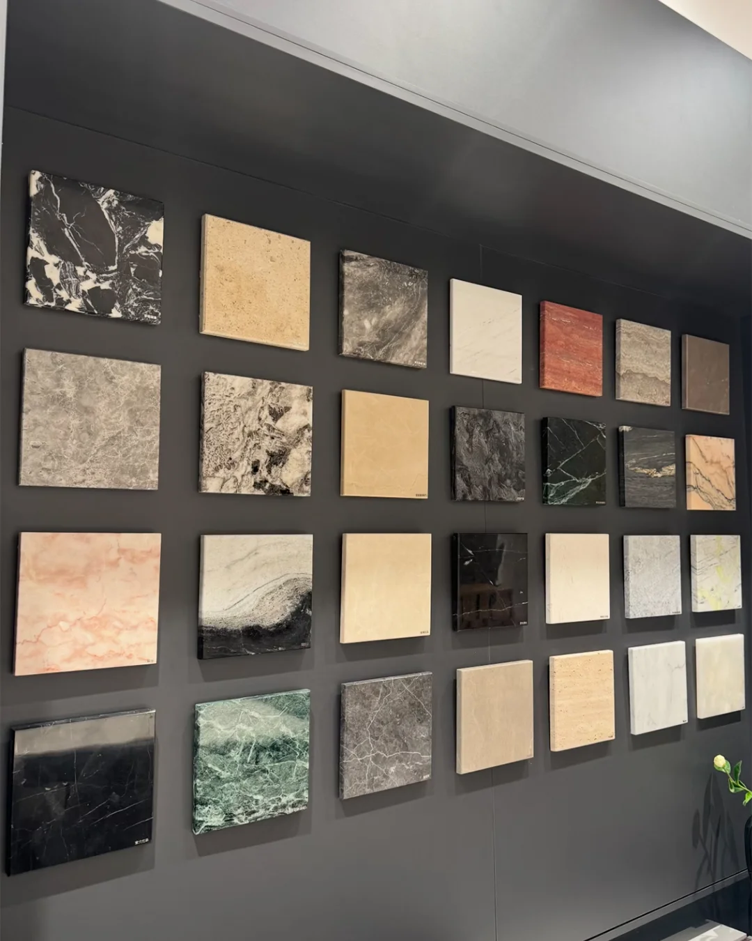 square-natural-stone-samples-display-wall-for-hotel-lobby-and-commercial-interior-design