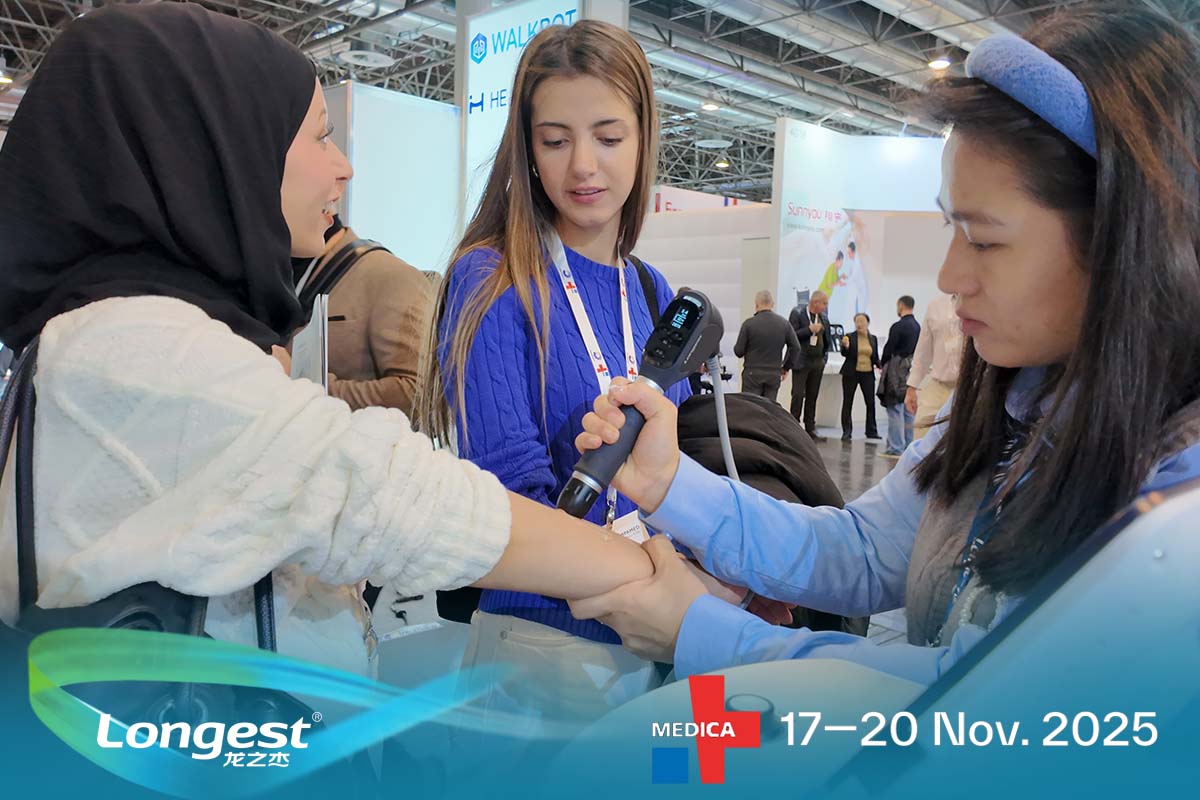 2025 Medica Longest Medical shockwave device