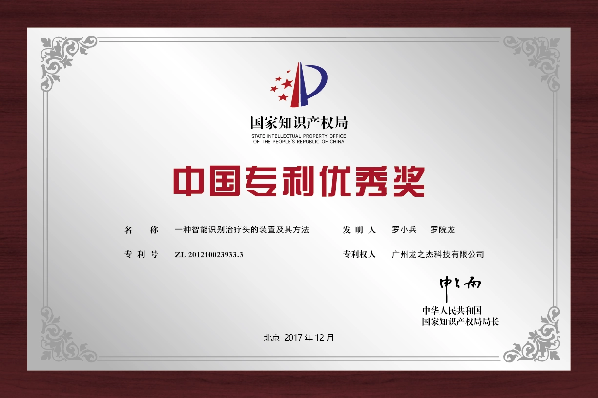 Chinese-Patent-Award-of-Excellence Chinese Patent Award of Excellence