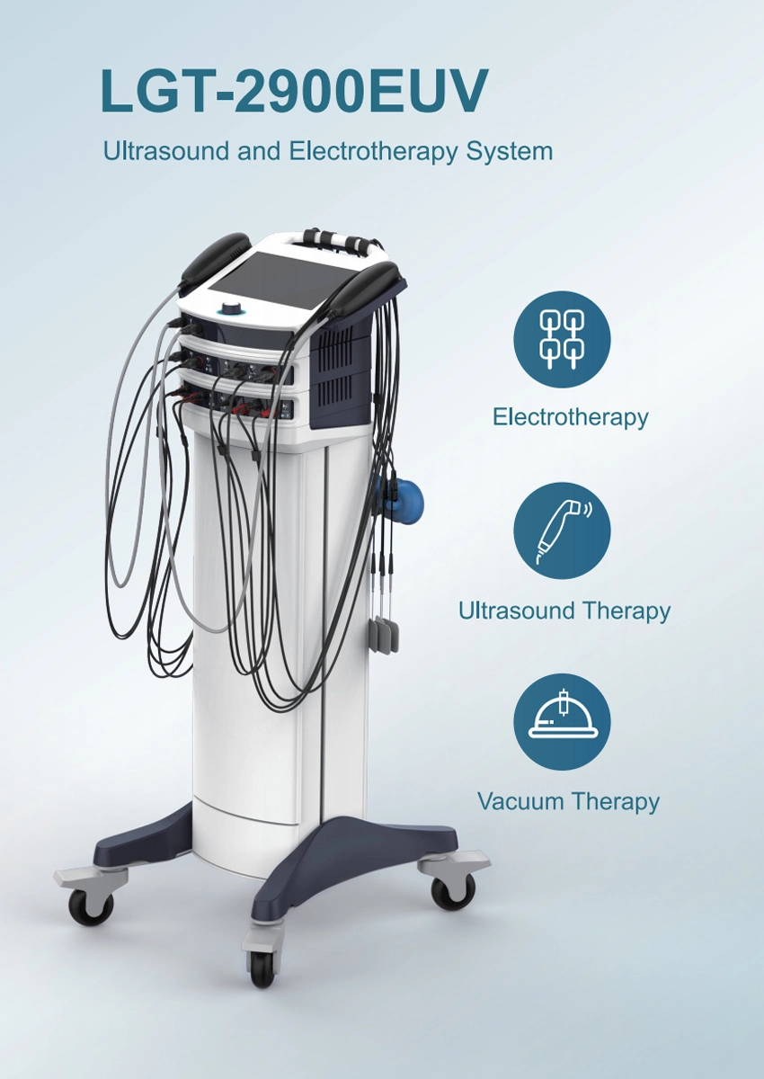 Combination Therapy Machine Ultrasound and Electrotherapy Device LGT-2900EUV