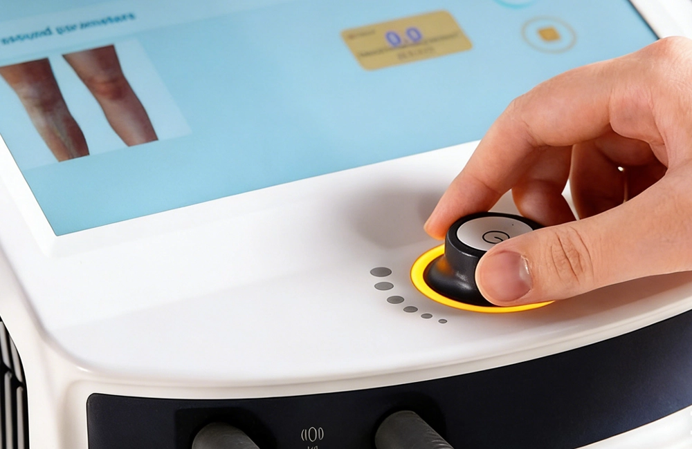 Combination Therapy Machine Ultrasound and Electrotherapy Device