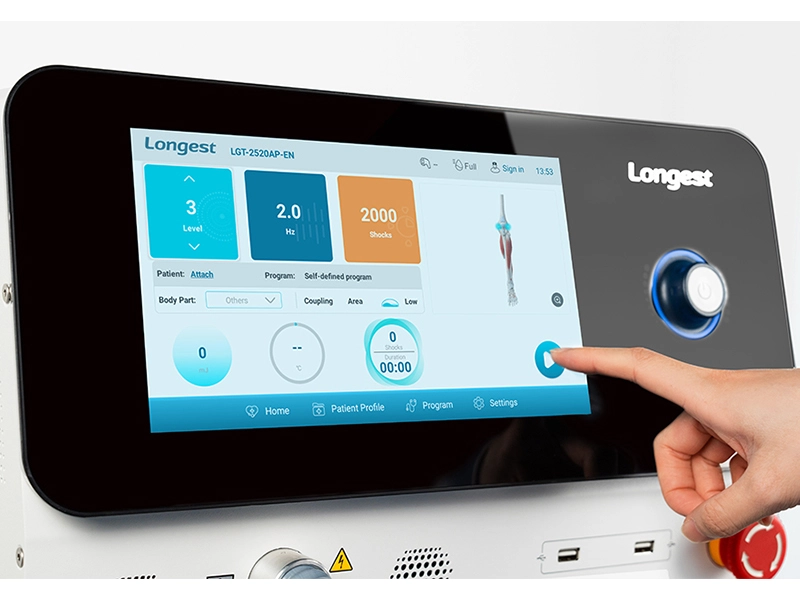 Electromagnetic Focused Shockwave Therapy Device