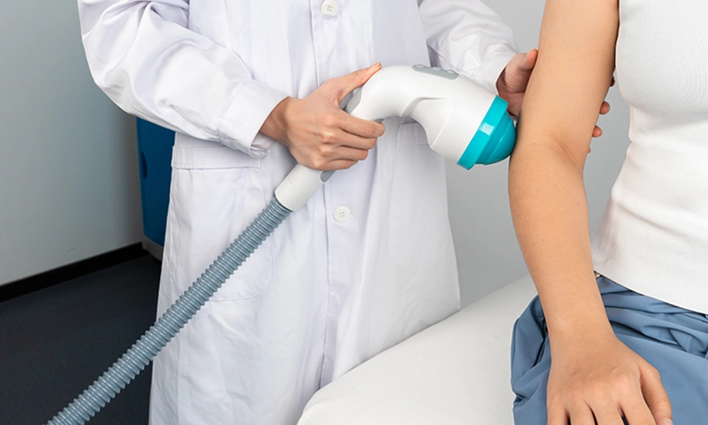 Electromagnetic Focused Shockwave Therapy Device