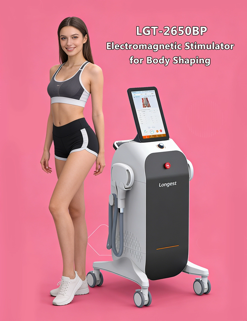 Electromagnetic Stimulator for Body Shaping