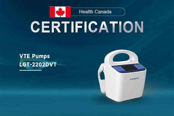 Health Canada Approves Longest Medical's New VTE Device LGT-2202DVT