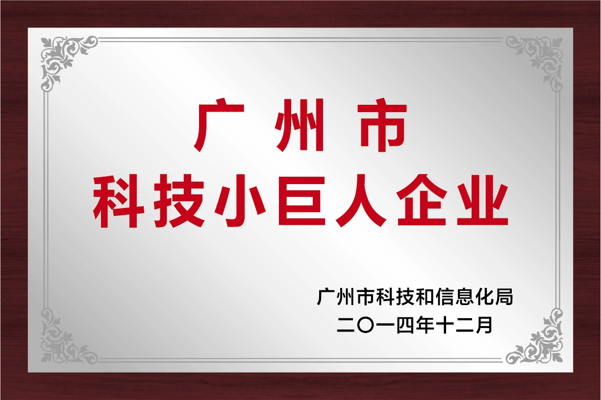Small Giant Technology Enterprises in Guangzhou