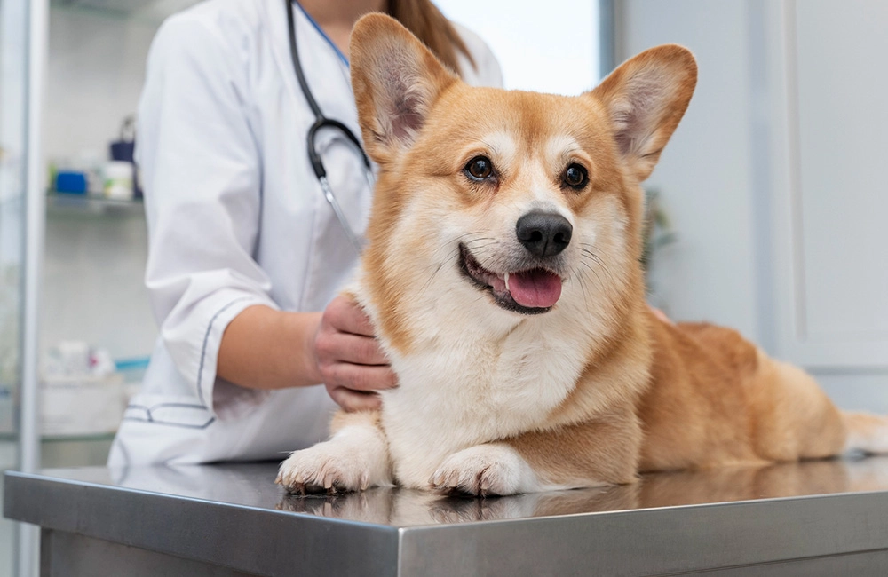 veterinarian-taking-care-pet-dog veterinarian-taking-care-pet-dog