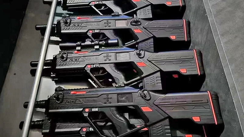 laser shooting simulator