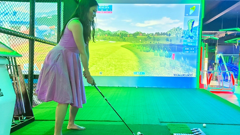 golf-simulator-sale DIY indoor golf simulator ideas