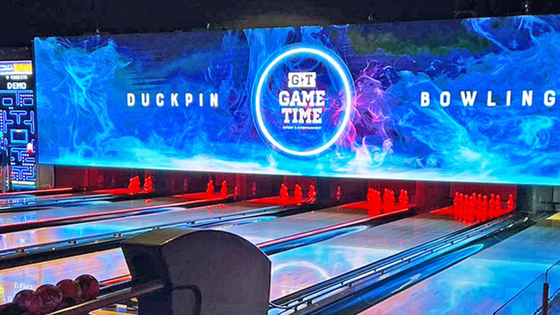 bar bowling machine​