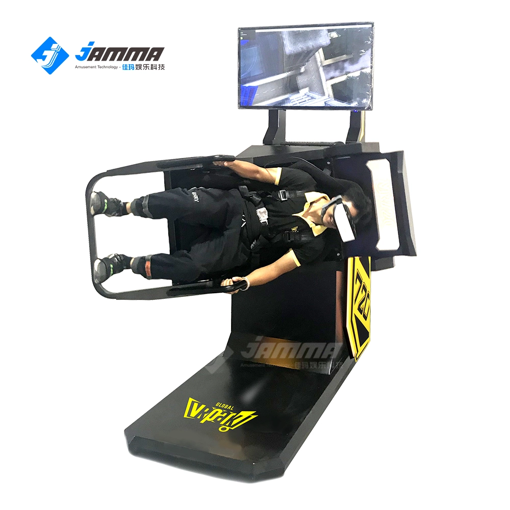 VR-720°-rotating-space-flight-station-(6) latest VR 720 degree space simulator game machine