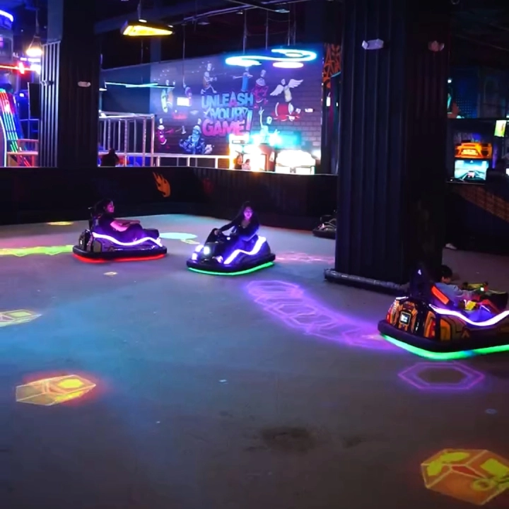 260sqm-hologram-drift-bumper-car-arena-projection-game