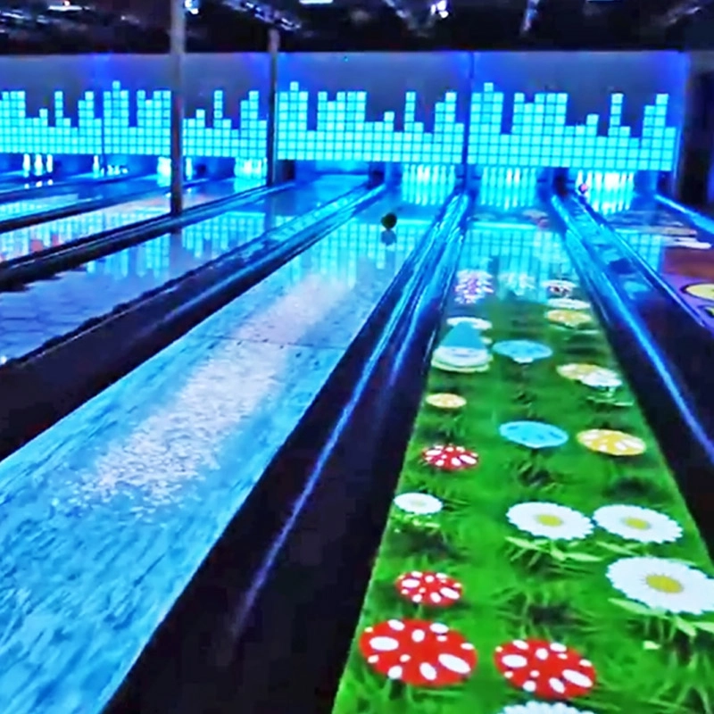 light up bowling alley​