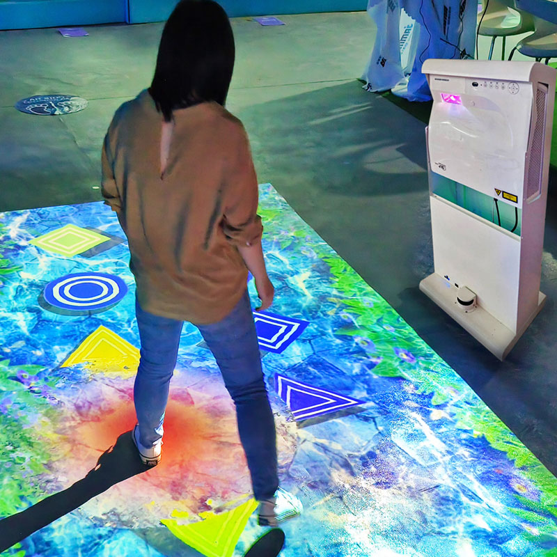 interactive floor games
