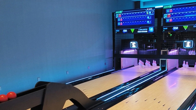 home bowling alley cost​