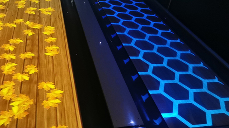 interactive bowling lanes​