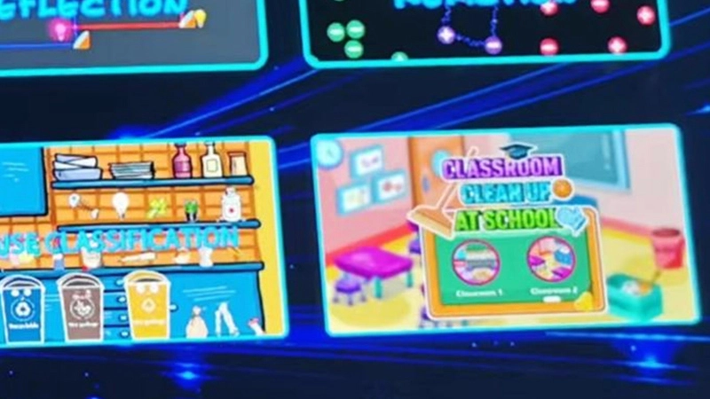 games table touch screen​