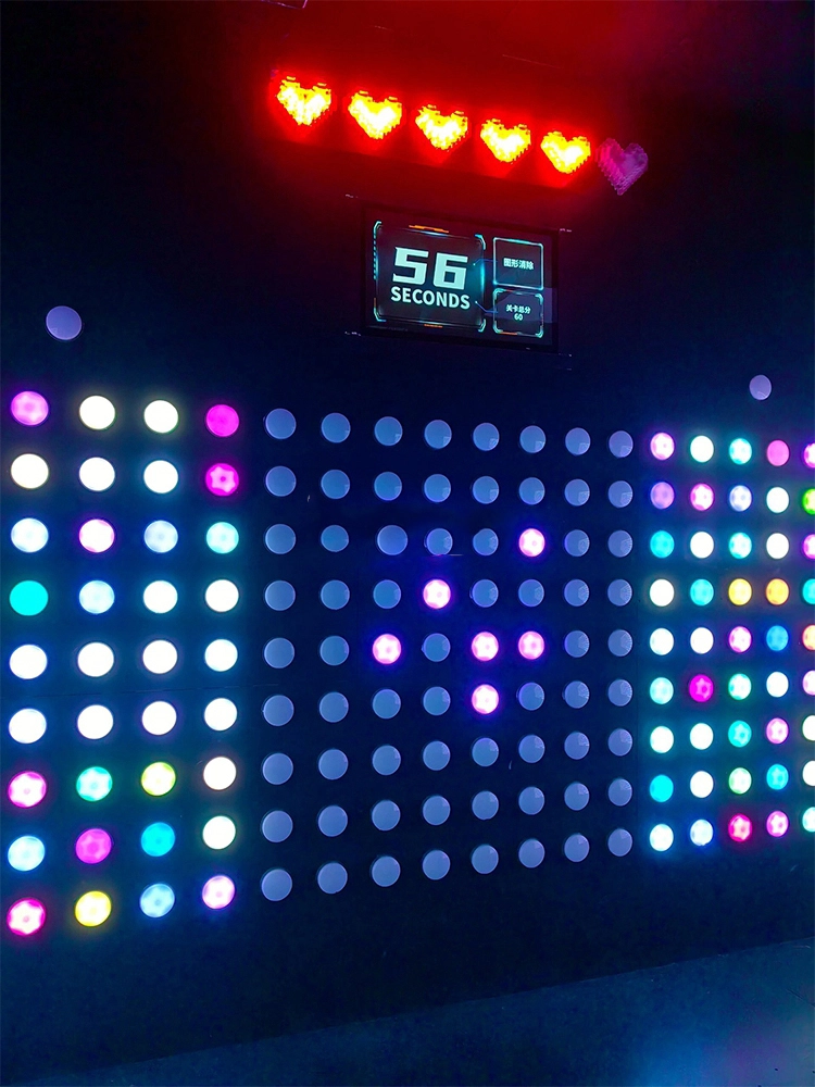 Activate-wall-led-lights-team-push-challenge-game-room-(2) Best interactive wall LED lights systems for game room