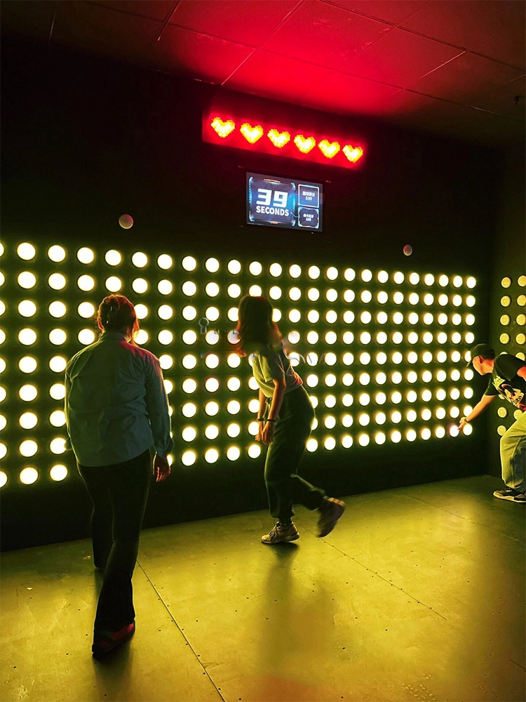 Activate-wall-led-lights-team-push-challenge-game-room-(4) Manufacturer of hottest wall LED push games