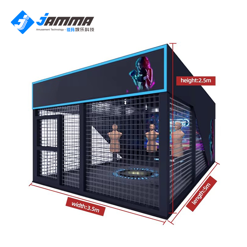 AR interactive punching fitness sports training game (3)