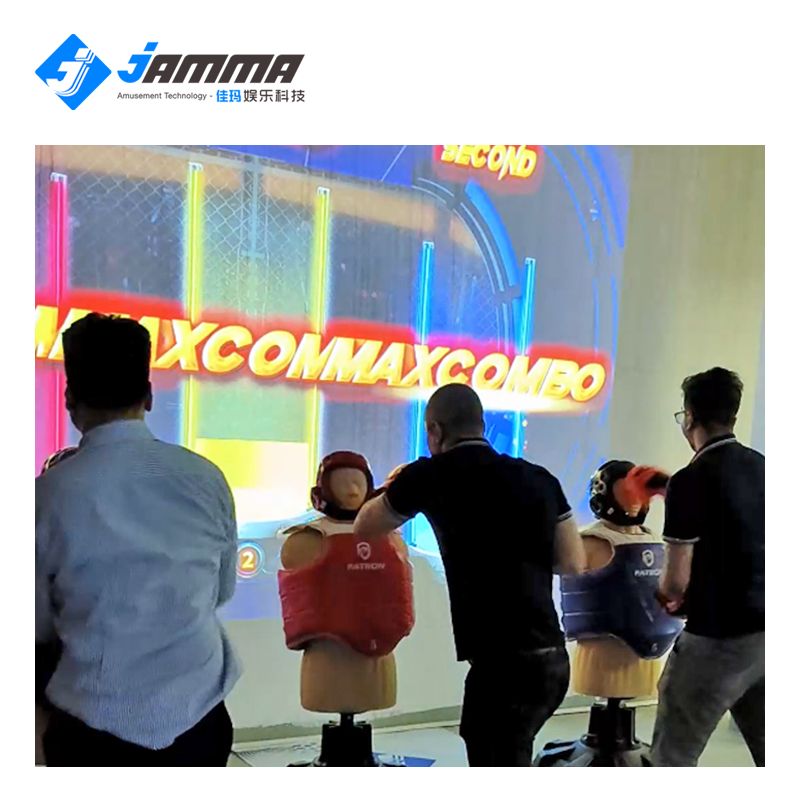 AR interactive punching fitness sports training game (6)