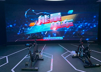 bicycle-simulation-(1) latest bike training simulator for home