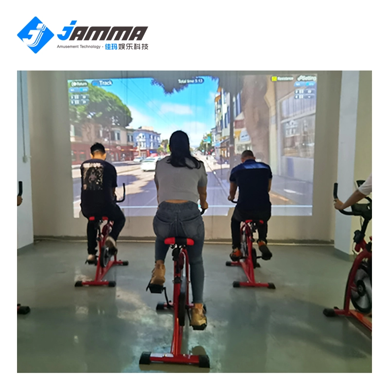 bike simulator training fitness machine