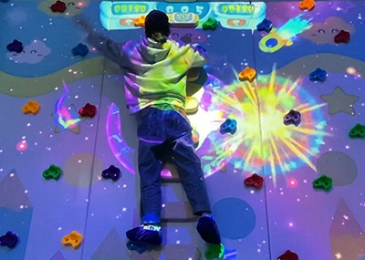 indoor climbing wall game software supplier